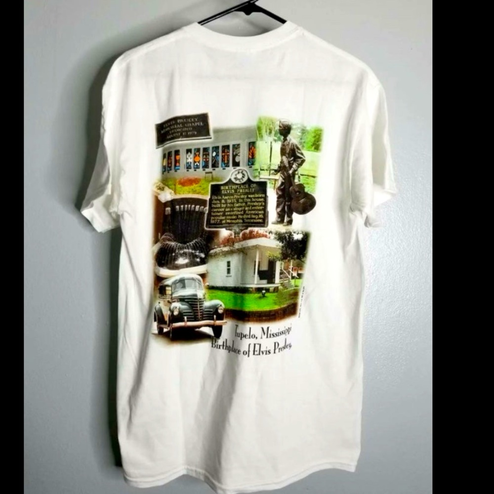 Tupelo Mississippi birth place of Elvis shirt